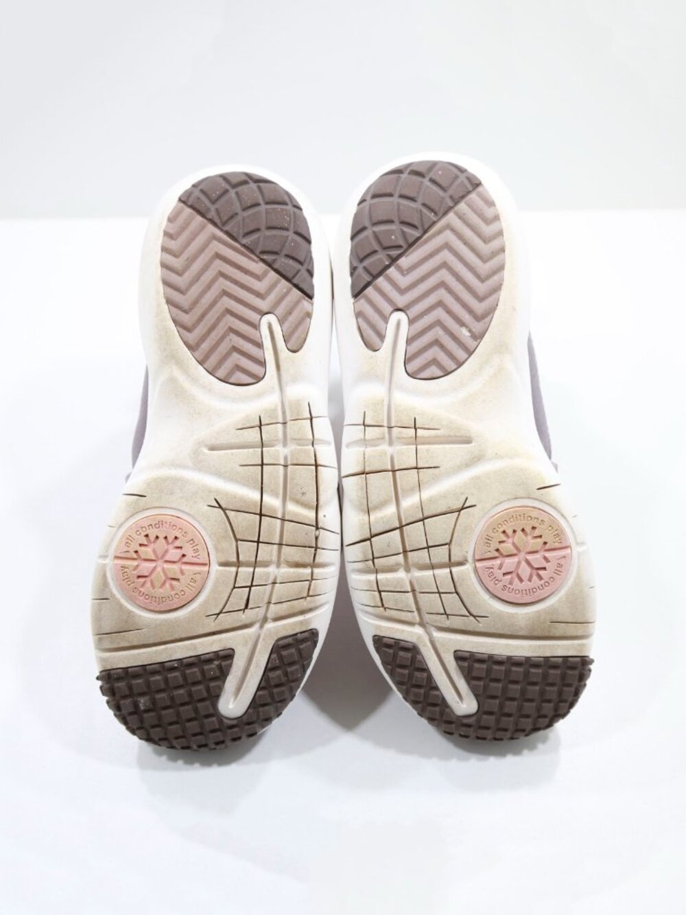 Nike Flex Advantage Pink & Taupe Nylon Faux Fur Lined Winter Boots - Big Kids' 3 - Picture 7 of 7